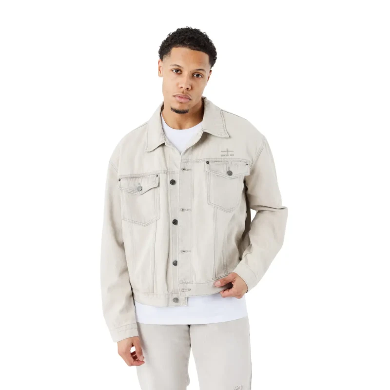 Image of Project X Paris Denim jacket Project X Paris Gris Male L 2593002_GY2