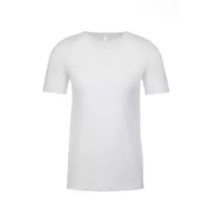 Image of Next Level Adults Unisex CVC Crew Neck T-Shirt (M) (White)