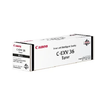 Image of Canon CEXV36 Black Laser Toner Ink Cartridge