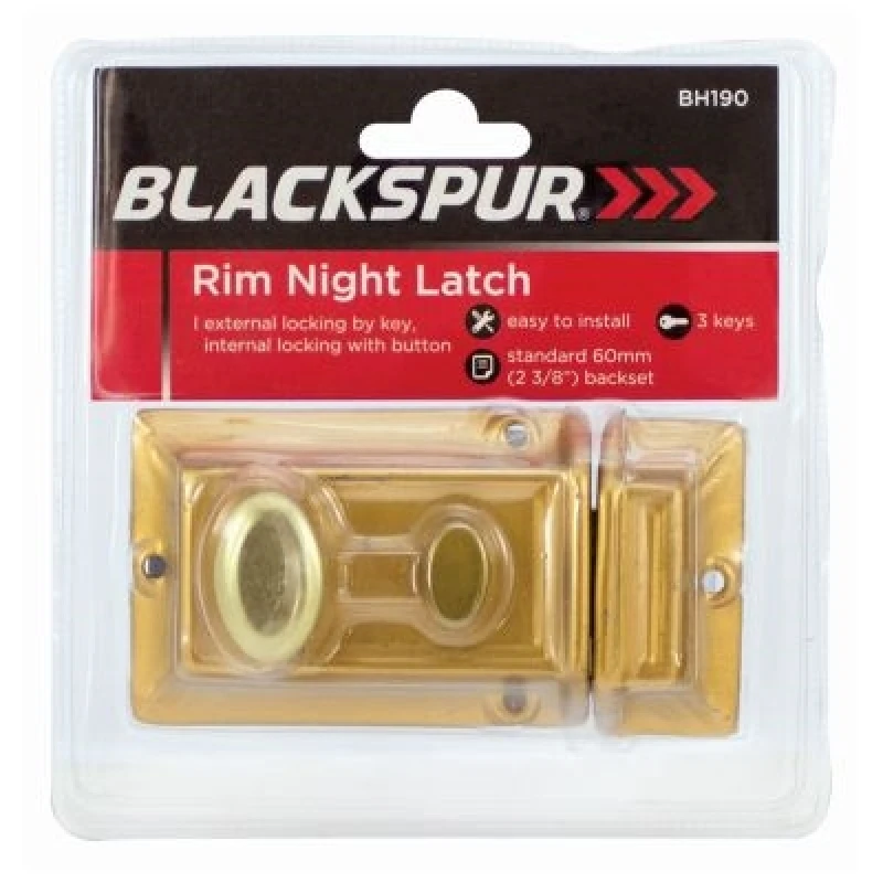 Image of Blackspur Rim Night Latch