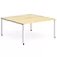 Image of dynamic Computer Desk Evolve Plus B2P16MPEW Maple 1600 mm x 1600 mm x 730 mm