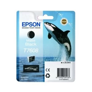 Image of Epson T7608 Matte Black Ink Cartridge