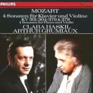 Image of Wolfgang Amadeus Mozart - Violin Sonatas K301, 304, 376, 378 [european Import] CD Album - Used