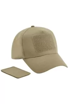 Image of 5 Panel Removable Patch Baseball Cap