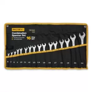 Image of RIDEX Spanner Set, ring / open ended 2346A0004