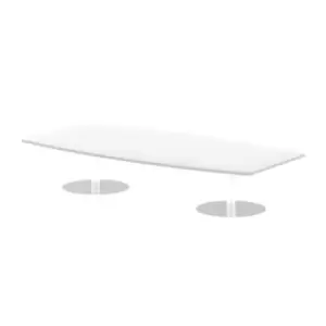 Image of Italia Poseur Table High Gloss 2400 Top 475 High White