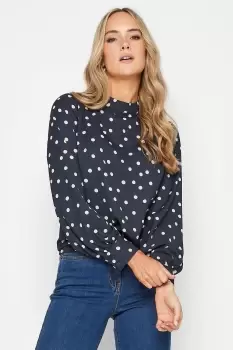 Image of Tall Polka Dot Blouse