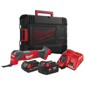 Image of Milwaukee Milwaukee M18FMT-522X FUEL Multi-Tool (1 x 2.0Ah & 1 x 5.0Ah Batteries) 4933478493