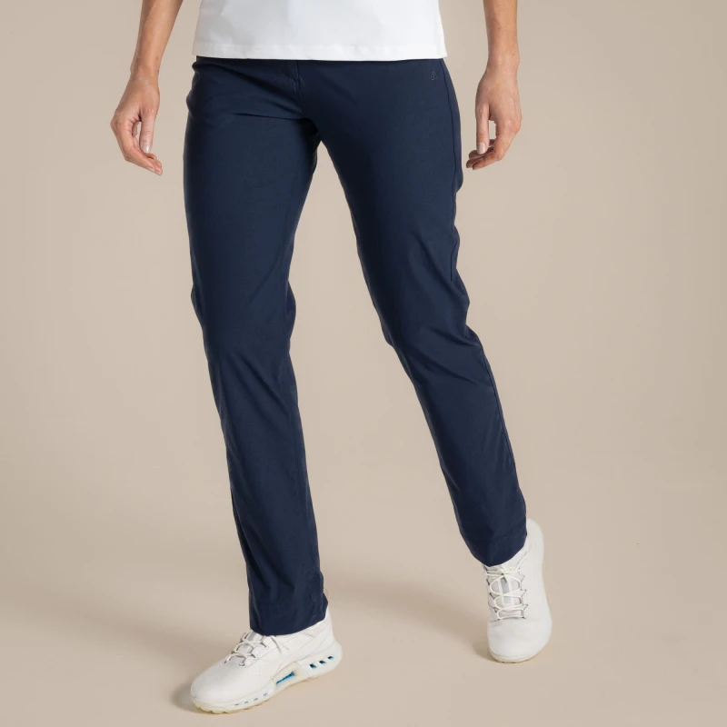 Image of Craghoppers Womens Nosilife Milla Insect-Repellent Trouser in Navy Size: 12 Navy Female 12