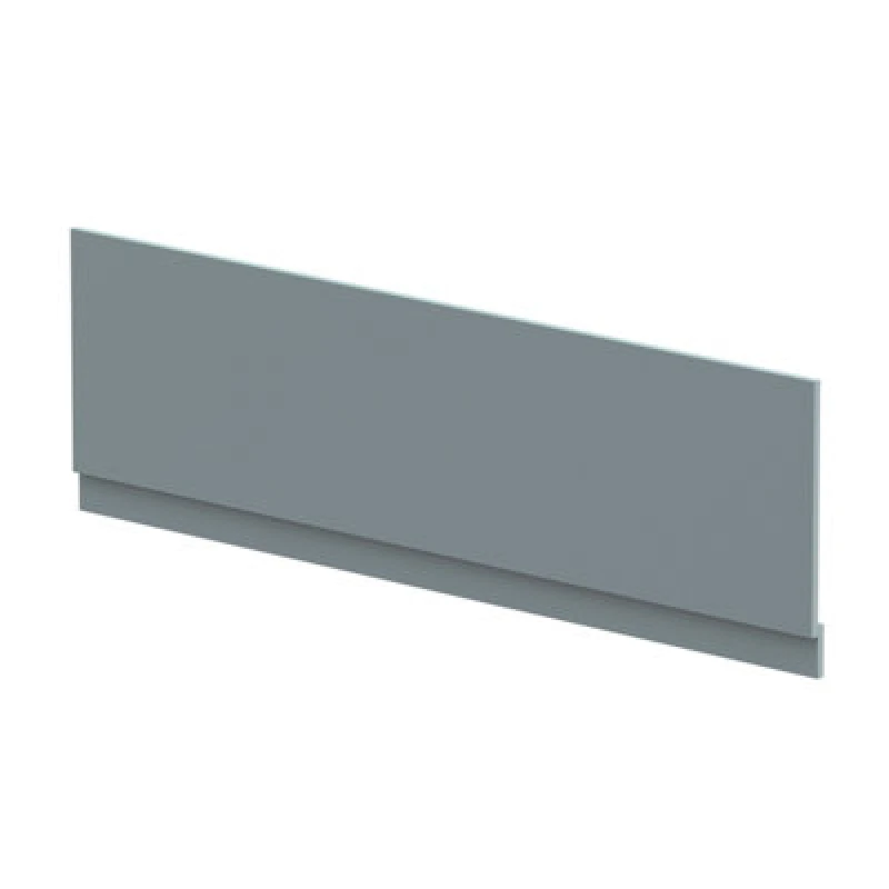 Image of Balterley Straight Front Bath Panel Plinth Matt Coastal Grey 1800mm Grey unisex
