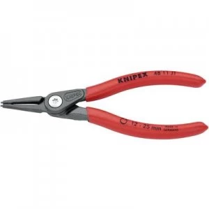 Image of Knipex 48 11 J1 SB Circlip pliers Suitable for Inner rings 12-25mm Tip shape Straight