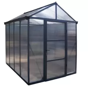 Image of Palram - Canopia Canopia by Palram Glory Greenhouse 6 x 8 - Grey