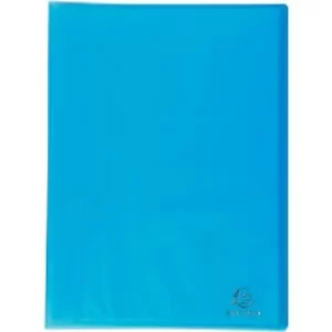 Image of Exacompta Display Books PP ChromaLine A4, 40 Pkts, Turquoise, Pack of 12
