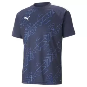 Image of Puma Graphic Jersey - Blue