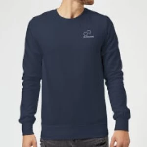 Image of Blockbusters Pocket Print Sweatshirt - Navy - 3XL