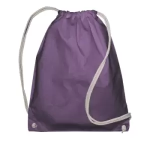 Image of Jassz Bags Drawstring Backpack (Pack Of 2) (One Size) (Lavender)