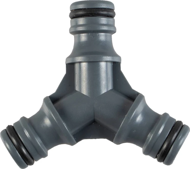 Image of Netagon Outdoor Garden Hose Y Connector