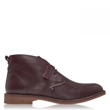 Image of Farah Vintage Briggs Desert Boots - Oxblood