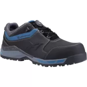 Image of Albatros Mens Tofane Low S3 Leather Safety Trainers (8 UK) (Black) - Black
