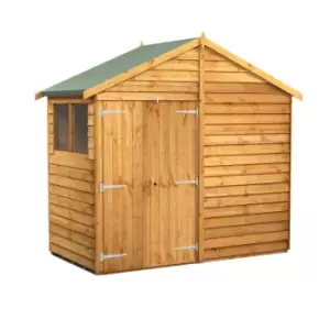 Image of Power 4x8 Overlap Apex Double Door Shed