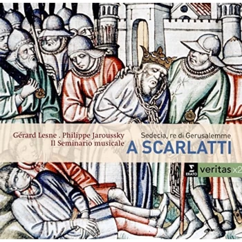 Image of G&eacute;rard Lesne, Philippe Jaroussky, Il Seminario musicale - A. Scarlatti: Sedecia, Re Di Gerusaleme CD