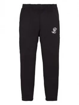 Image of Illusive London Boys Taped Joggers - Black Mint