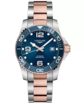 Image of Longines HydroConquest Automatic Blue Dial Steel Mens Watch L3.781.3.98.7 L3.781.3.98.7