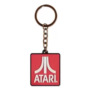 Image of Atari Logo Rubber Keychain