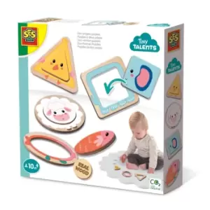 Image of SES Creative Tiny Talents Duo shapes puzzles