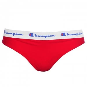 Image of Champion Logo Band Briefs - RED