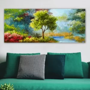 Image of YTY539260618_50120 Multicolor Decorative Canvas Painting