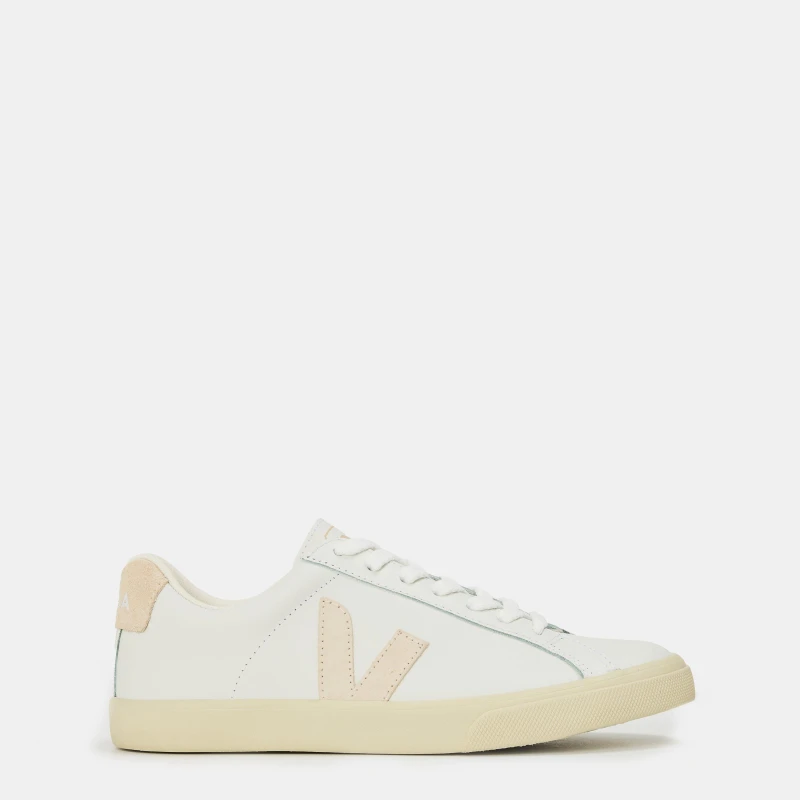 Image of Veja ESPLAR LOGO womens Shoes (Trainers) in White