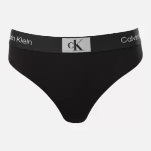 Image of Calvin Klein Modern Stretch-Cotton Thong - S