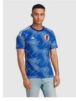 Image of adidas Japan Mens Home 22/23 Replica Shirt, Navy, Size XL, Men