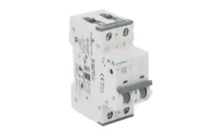 Image of Siemens Sentron 10A MCB Mini Circuit Breaker2P Curve C, Breaking Capacity 10 kA