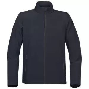 Image of Stormtech Mens Orbiter Soft Shell Jacket (XXL) (Navy/Carbon)