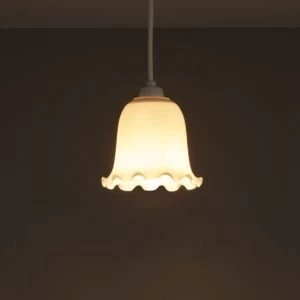 Image of White Mini Bell Light Shade D130mm