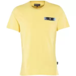 Image of Barbour Durnbridge T-Shirt - Yellow