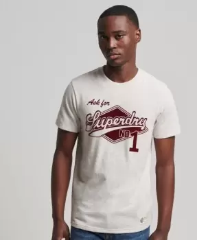 Image of Superdry Vintage Script Style Collegiate T-Shirt