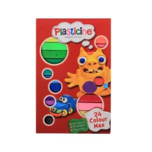 Image of Plasticine Max Set 24 Colours