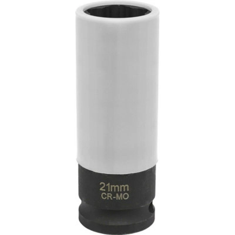 Image of Loops 21mm Alloy Wheel Star Profile Impact Socket - 1/2" Sq Drive - For Hyundai Multi