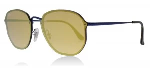 Image of Ray-Ban Blaze Sunglasses Blue 90387J 58mm