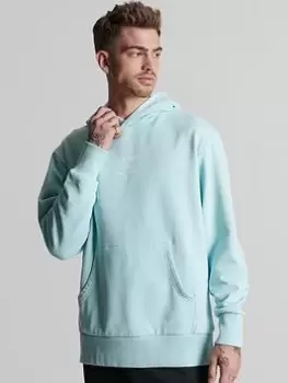 Image of Superdry Studios Recycled Definition Hoodie, Light Blue, Size S/M, Men