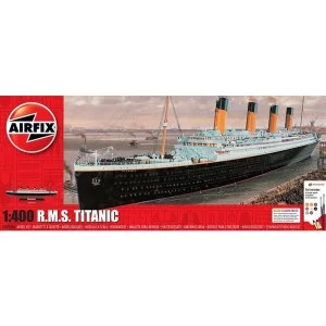 Image of RMS Titanic Gift Set 1:400 Air Fix Gift Set