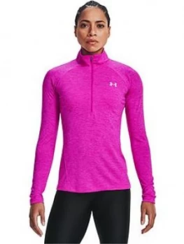 Image of Urban Armor Gear Tech Twist Half Zip - Pink/Silver, Pink/Silver, Size S, Women