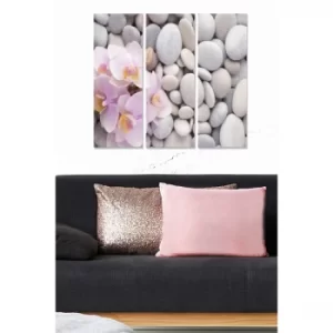 Image of MDF7067373 Multicolor Decorative MDF Painting (3 Pieces)