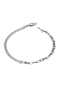 Image of Mixed Chain Style Bracelet 21cm