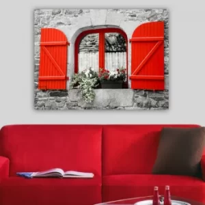 Image of 277693373_70100 Multicolor Decorative Canvas Painting