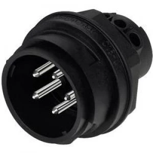 Image of High current cable connector IP65 C016 20P004 800 2 Black Amphenol Con