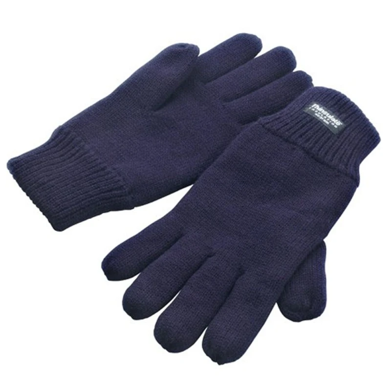 Image of Result Result Men Lined Thinsulate Winter Gloves in Navy Size: 2X-large Navy XXL Male 5063693969356